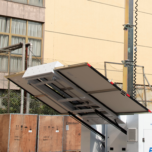 <b>Solar</b> Energy Assembly Three <b>Panels</b> Mibile Surveillance Trailer - Product Image 3