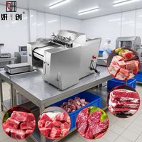Machine à découper - machine commerciale multifonctionnelle pour la découpe de poulet frais, de canard, d'oie et de poisson - morceaux de porc braisés