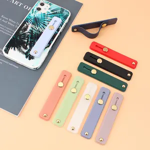 NEW Wrist Band Hand Band Finger Grip Mobile Phone Holder Stand Push Pull Universal Car Phone Socket Holder For Iphone 11 Xiao Mi