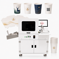 Imprimante automatique de tasses à thé, équipement d'impression numérique haute précision pour la personnalisation de l'emballage, la marque et la fabrication
