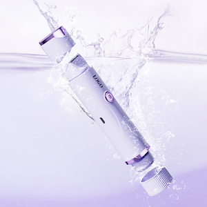 เครื่องโกนขนบิกินี่แบบถอดได้ 2-in-1 หัวโกนคู่ รุ่น 0728 ชาร์จด้วย Type-C เสียงเบา สำหรับผู้หญิง - Product Image 1