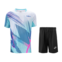 Kaos Pria IANONI Berkualitas Tinggi, Bernapas, dan Nyaman untuk Pickleball, Jersey Tenis, dan Pakaian Latihan Padel Tenis