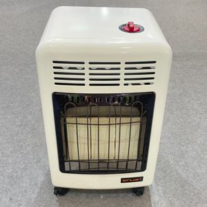 LN18CH Armoire à gaz intérieure blanche Chauffage d'ambiance à <span class=keywords><strong>air</strong></span> forcé GPL Plaque en céramique Chauffage d'intérieur à gaz mobile pour chambre à coucher pour le salon - Product Image 3