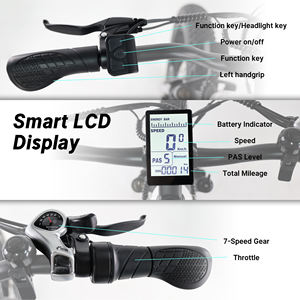 Bicicleta Eléctrica Todoterreno con Neumáticos Gruesos, Batería de Litio de 48V 15AH 750W, Pantalla LCD Multimodo para Adultos Deportivos, Stock en EE. UU. - Product Image 2