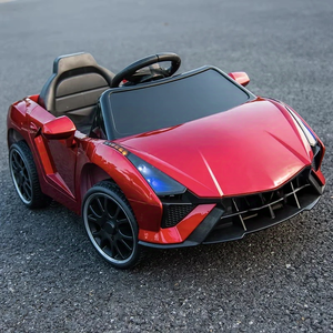 <span class=keywords><strong>Voiture</strong></span> électrique pour enfants unisexe, jouet à piles rechargeables, effets lumineux et musicaux, petites roues en plastique pour garçons et filles - Product Image 6