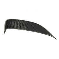 Couvre-aération de garde-boue arrière style GT4 en carbone sec, garnitures de conduits d'air, inserts de calandre 982853241K pour Porsche 718 982 Boxster Cayman 2016-2025