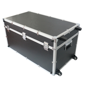 Custom <strong>Aluminum</strong> Flight Hard Case <strong>Trolley</strong> Case With Custom Foam For Device - Product Image 5