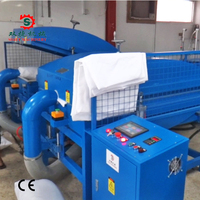 Machine de remplissage de coussins en microfibre Sojet entièrement automatique de luxe pour lits, fibres de polyester 7-15D, jusqu'à 350/h, 380V, 19-23kW