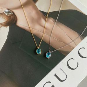 สร้อยคอจี้เพชร CZ เงินแท้ 925 ชุบทอง 18K ดีไซน์ทันสมัยจาก Dylam Fashion มีสินค้าพร้อมส่ง ไม่มีขั้นต่ำในการสั่งซื้อ สำหรับผู้หญิง - Product Image 6
