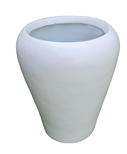 Vase à fleurs en fibre de verre FRP de style moderne, vente en gros pour les seniors de Brooklyn, imperméable, couleur et forme personnalisées, pour la maison et le jardin - Product Image 2
