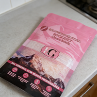 Sachets refermables en mylar pour aliments, imprimés sur mesure, de couleur rose, pour chips, popcorn, sachets refermables, emballage étanche aux odeurs, sachets en mylar pour sels
