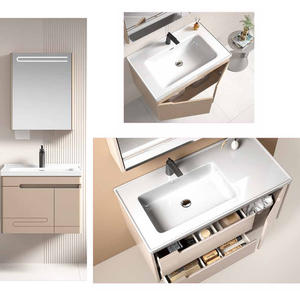 <span class=keywords><strong>Muebles</strong></span> <span class=keywords><strong>de</strong></span> <span class=keywords><strong>Baño</strong></span> Modernos Minimalistas Europeos <span class=keywords><strong>de</strong></span> Madera Maciza <span class=keywords><strong>con</strong></span> <span class=keywords><strong>Lavabo</strong></span> - Product Image 4