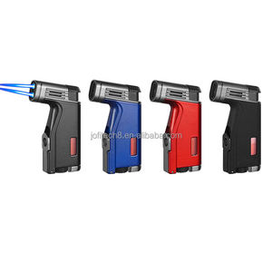 ไฟแช็คจุดซิการ์ JOFI Custom 2 หัวพ่น ปรับเปลวไฟได้ กันลม ใช้แก๊สบิวเทน - Product Image 4