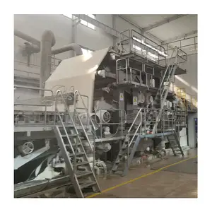 Jinling Fourdrinier cultural paper 1760mm model book paper making machine