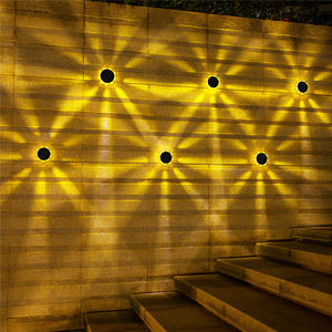 Nouvelle Lampe Solaire LED 2024 Étanche IP65 4 Modes pour Jardin, Cour, Patio, Décoration Murale, Clôture, Éclairage Solaire Rotatif Extérieur - Product Image 5