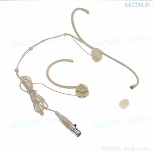 Micrófono de gancho de cabeza plegable <span class=keywords><strong>para</strong></span> MiPro, 4 pines AKG, 3 pines, 3,5mm de bloqueo, inalámbrico, sistema BodyPack, acordeón - Product Image 3