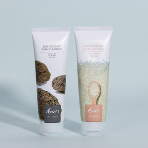 Custom Pcr Plastic Empty Hand Cream Lotion Squeeze Tubes Aluminum Plastic Pcr Tubes Recycled Cosmetic Tube
