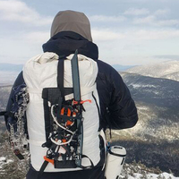 Sac à dos de randonnée en nylon ultraléger imperméable personnalisé de 40 L pour le camping, la randonnée, les sports et les voyages