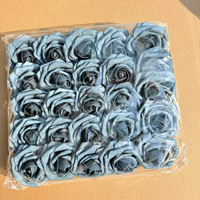 Vente flash : Roses artificielles faites à la main de 8 cm, 25 pièces, boutons de roses en mousse PE pour l'artisanat DIY, les fêtes en plein air, les mariages et les remises de diplômes