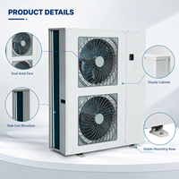 Unité de condensation hermétique à spirale Copeland 3HP refroidie par air pour système de chambre froide de petite taille