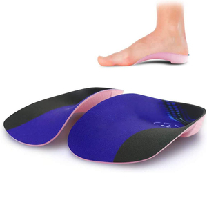 Plantillas ortopédicas para zapatos 3/4, plantillas para zapatos con soporte de arco alto para fascitis plantar, pies planos, sobrepronación, alivio del dolor en el talón - Product Image 1