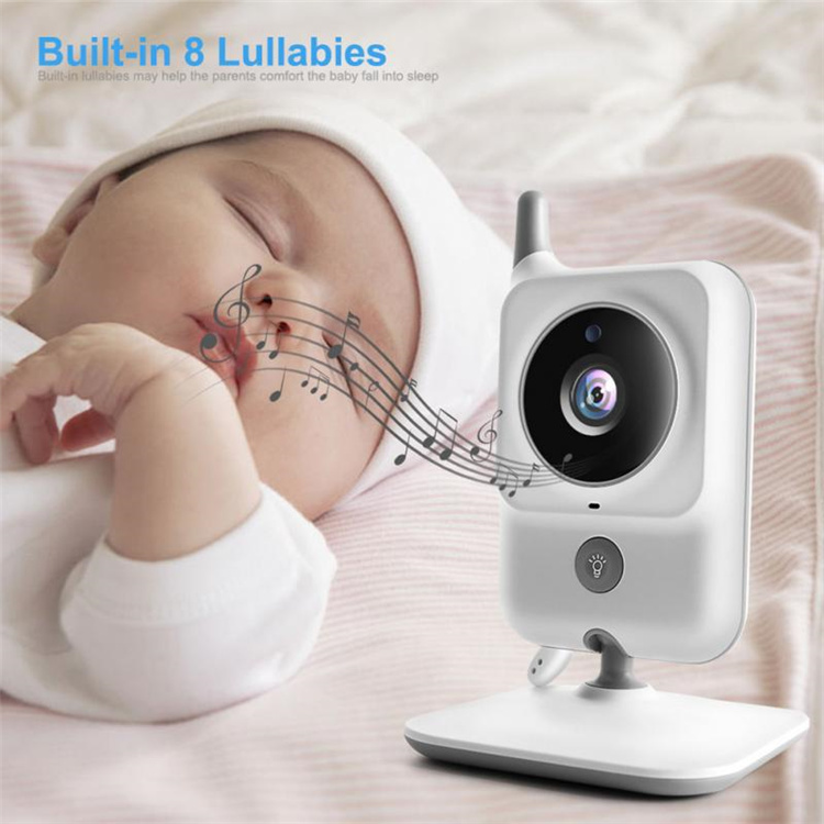 3.2 Inch LCD Wireless Babysitter Two Way Audio Night light Temperature Pet Baby Camera Nanny Music VB607 Video Baby Monitors