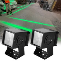 Canard Pointeur Industriel Chariot Élévateur Véhicule Sécurité Piéton Guidage Vert Rouge Bleu Entrepôt Trottoir Ligne Laser Virtuelle Lumière