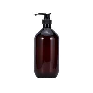 <span class=keywords><strong>Bosto</strong></span> Bouteilles à pompe en plastique pour animaux de compagnie à épaule ronde 200ml 250ml 300ml 480ml 500ml pour shampooing Lotion pour le corps - Product Image 3