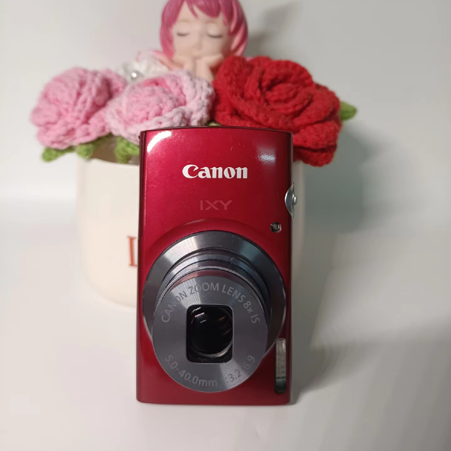 Compact 165 Mirrorless Camera With 20MP 1/2.3 Inch CCD 8x Zoom for Kids and Home Monitoring