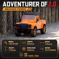 Vente en gros RGT Explorer 136161DF 1/16 2.4G Voiture RC modèle métallique Rock Crawler Monster Truck 4x4 Prête à l'emploi