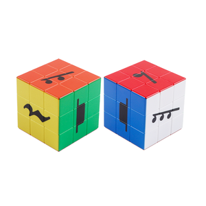 Nota Musical Cubo de Rubik <span class=keywords><strong>con</strong></span> exquisita caja de acrílico Rompecabezas educativo para estudiantes de música, ayuda didáctica - Product Image 3