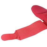 Gant de protection pour le poignet en néoprène durable, réglable et respirant, pour le baseball, rouge, pour glissades