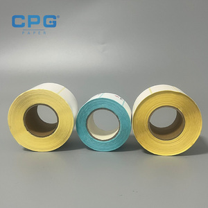 Factory Direct Self Adhesive Thermal Barcode Label Supply Free Sample BPA Free 75x50 Thermal Label Sticker for Logistics Waybill - Product Image 1