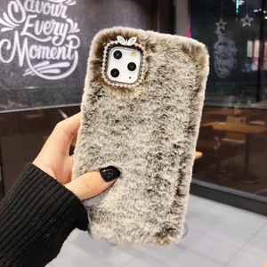 Funda de teléfono para vivo v17 pro, funda de teléfono móvil de felpa de tela cálida multicolor para invierno - Product Image 5