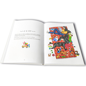 กระดานหนังสือปกแข็งสำหรับเด็กพิมพ์ลายสำหรับเด็กสมุดระบายสีแบบกำหนดเอง - Product Image 4