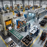 Fabrication sur mesure de pièces OEM en acier, service de tôlerie, fabrication en acier inoxydable