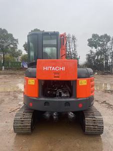 Excavatrice Hitachi ZX50U 2023, faible nombre d'heures de travail, d'occasion, 5 tonnes, capacité de godet de 0,25 m³, composants Kawasaki, pour travaux de construction - Product Image 3