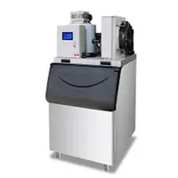 Máquina para Hacer Hielo en Escamas, Eléctrica, Industrial, con Refrigerador y Congelador Integrados