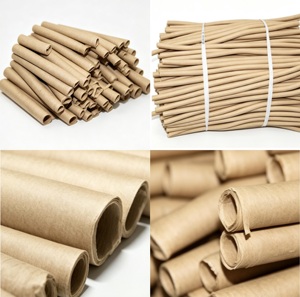 ท่อฉนวนทำจากกระดาษเครป สำหรับฉนวนหม้อแปลงไฟฟ้า ท่อกระดาษเครป ท่อกระดาษไฟฟ้าสำหรับหม้อแปลงน้ำมัน - Product Image 1