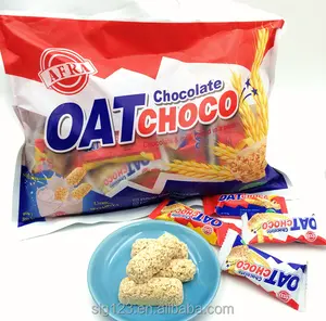 wholesale custom oem snack food halal mix oat choco chocolate