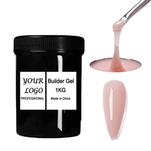 Gel UV <span class=keywords><strong>Ellis</strong></span> 1kg en gros pour construction d'ongles, couleurs personnalisées LED, blanc et rose indolores pour nail art professionnel - Product Image 1