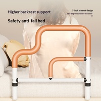 Barre d'appui de lit de classe II pour personnes âgées et handicapées, réglable en hauteur, 120 cm, pour une aide facile à se lever et s'asseoir