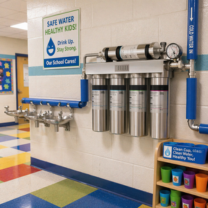Purificateur d'<span class=keywords><strong>eau</strong></span> UF à 5 étapes, à installer sous l'évier ou mural, avec filtration à 0,01 micron et boîtier en acier inoxydable - Product Image 4