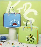 Sac de rangement pour couettes de maternelle en tissu Oxford épaissi, sac de rangement portable pour couettes, sac de rangement pour vêtements d'enfants en gros