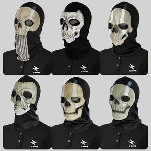 BAUGE <span class=keywords><strong>Call</strong></span> of <span class=keywords><strong>Duty</strong></span> serie teschio maschera in lattice oggetti di scena in maschera per il gioco PUBG e le prestazioni della festa di Halloween - Product Image 2
