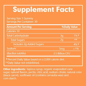 Factory Customization Probiotic Gummy Candy with Health Improves Immune System Yummy Daily <b>Supplement</b> - Product Image 3