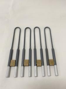 1700 1800 1900 <span class=keywords><strong>U</strong></span> <span class=keywords><strong>Type</strong></span> <span class=keywords><strong>Mosi2</strong></span> tige de résistance élément chauffant réchauffeur de disiliciure de molybdène pour moufle ou four industriel - Product Image 3