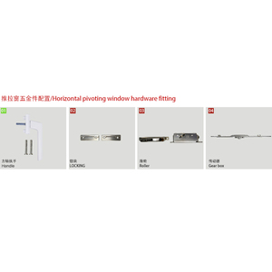 <span class=keywords><strong>SIEGENIA</strong></span> – Quincaillerie de haute qualité et durable pour portes et fenêtres coulissantes en PVC, design moderne, fabriquée en Allemagne, sur mesure, avec vis - Product Image 2