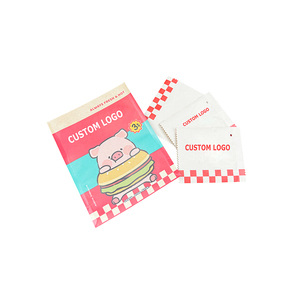 Bolsa Kraft de Pizza de lujo con impresión completa de logotipo personalizado, tienda de regalos marrón pequeña reciclada respetuosa con el medio ambiente - Product Image 5