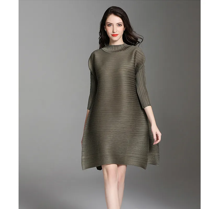 Benutzer definiertes neues Design Oem High Fashion Plus Size Casual Damen kleid